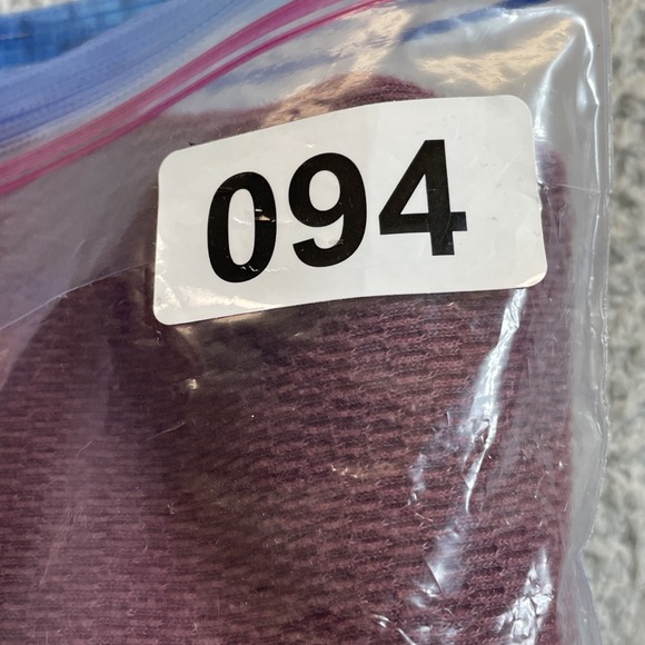 Abercrombie & Fitch Shirt Mens Medium Red Waffle Knit Thermal Henley Comfy Casua - Picture 11 of 11